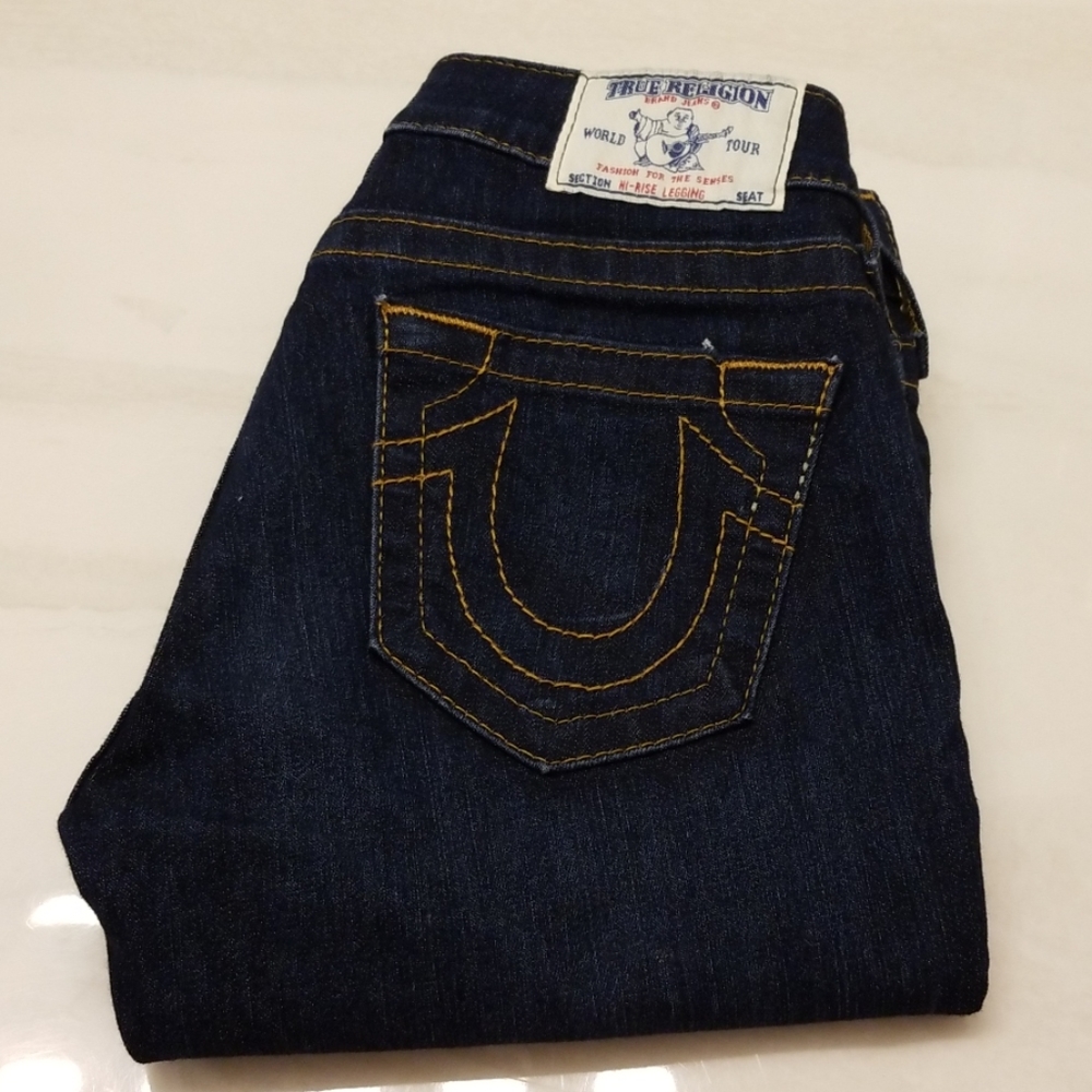 True Religion Hi-Rise Skinny Jeans Ankle length